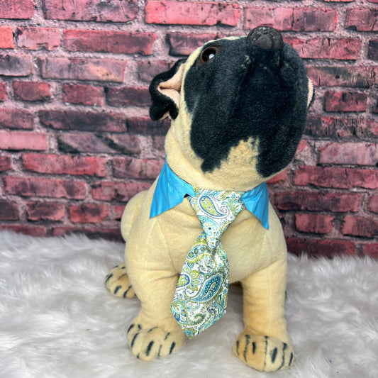 PASTEL GREEN PAISLEY SHIRT AND TIE 4 PACK LARGE