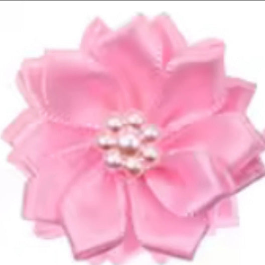 FLOWER TOPKNOT BOW 10 PACK