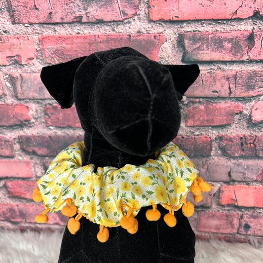NEW OTC YELLOW FLOWER COLLAR COVER large-4 PACK
