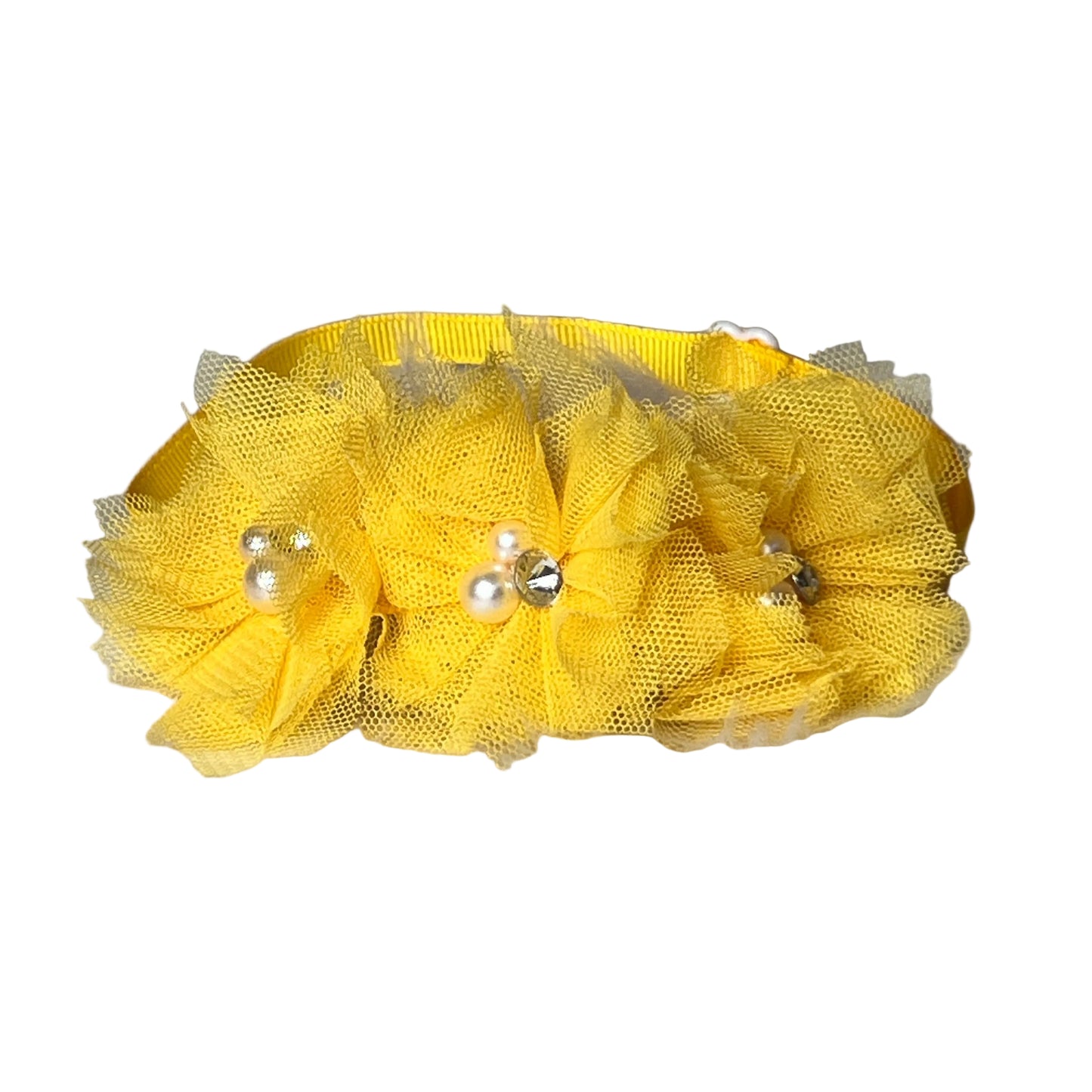 TRIPLE TULLE YELLOW 6 PACK