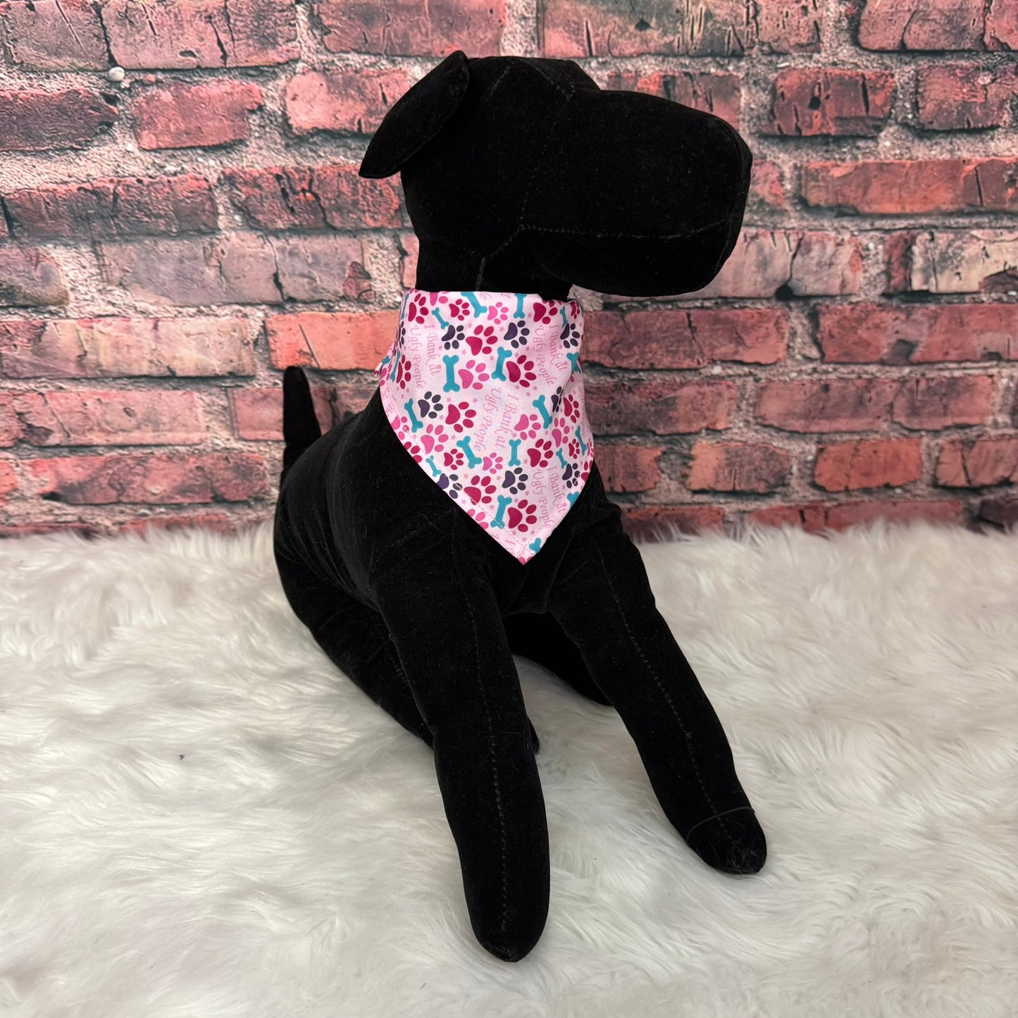 I Bark at Ugly People SMALL (16") - 10 pack