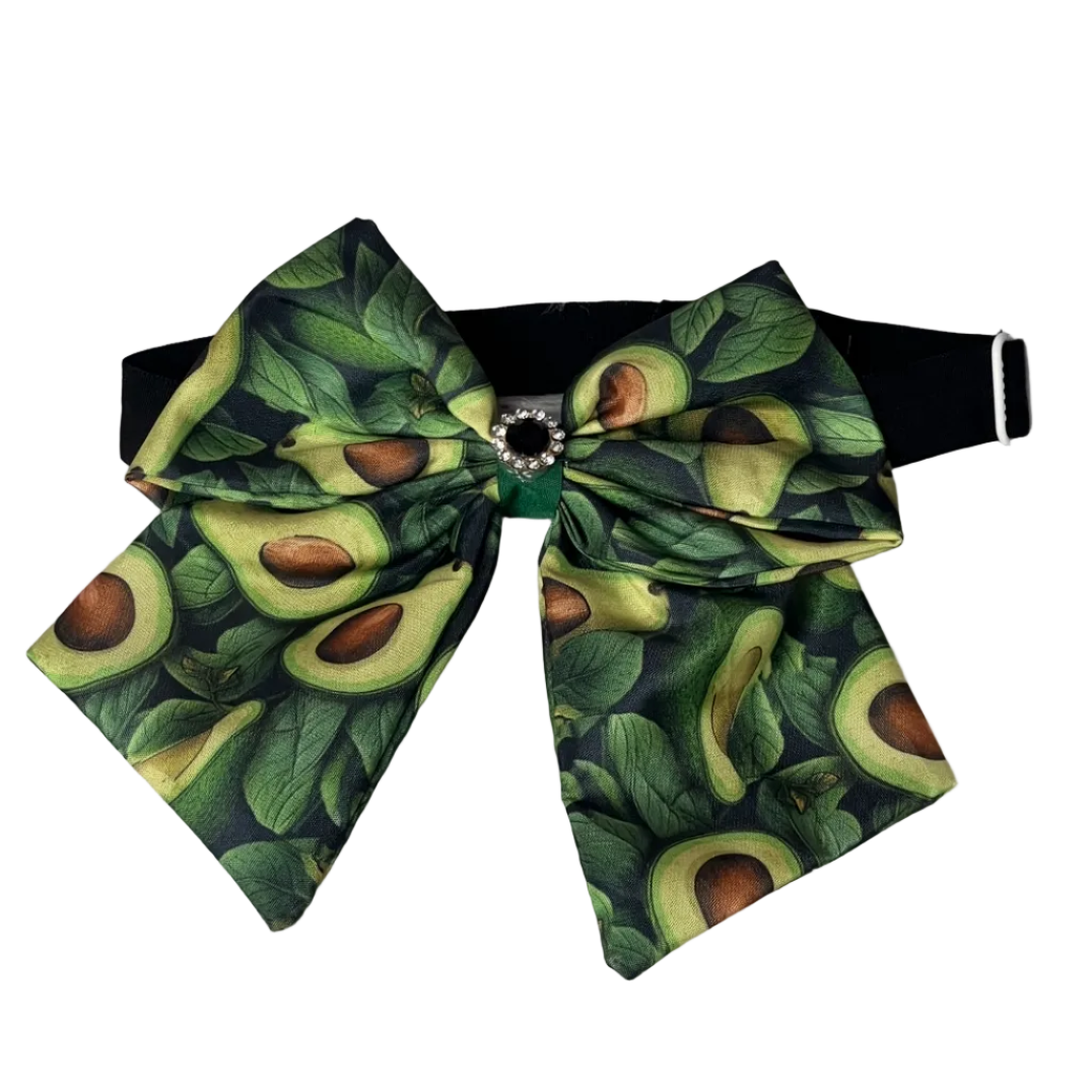 AVOCADO BOWTIE WITH TAILS-4 PACK
