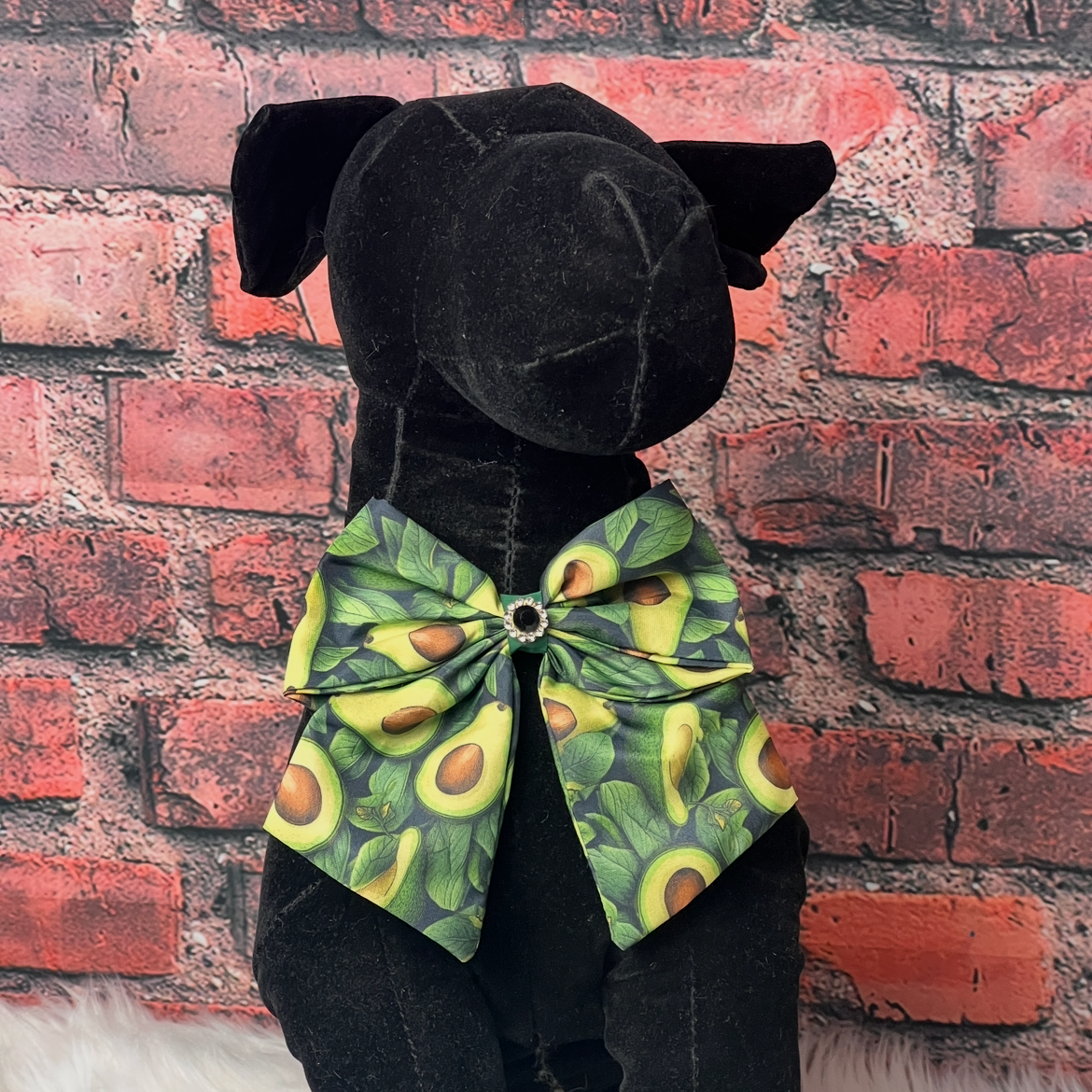 AVOCADO BOWTIE WITH TAILS-4 PACK