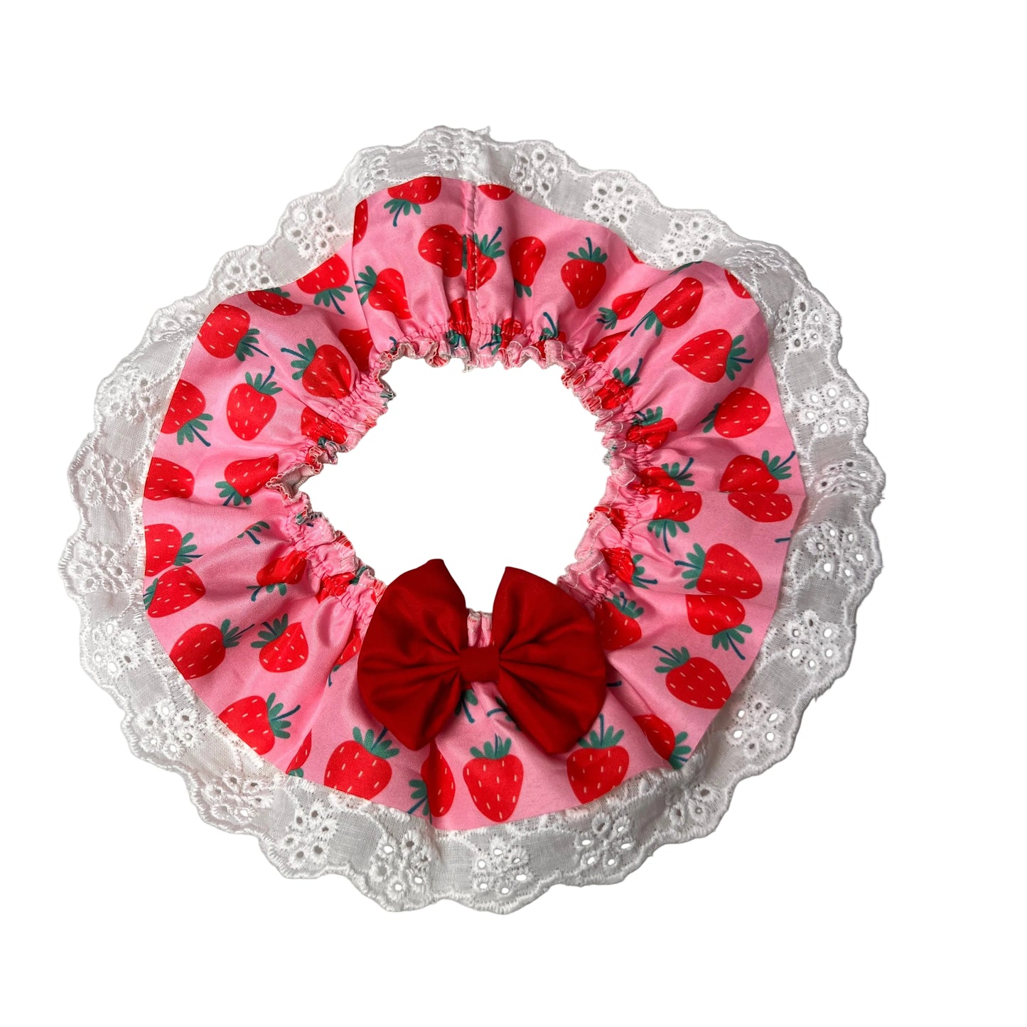 Pink Strawberry Ruffle - 4 pack