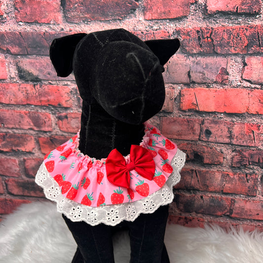 NEW Pink Strawberry Ruffle - 4 pack