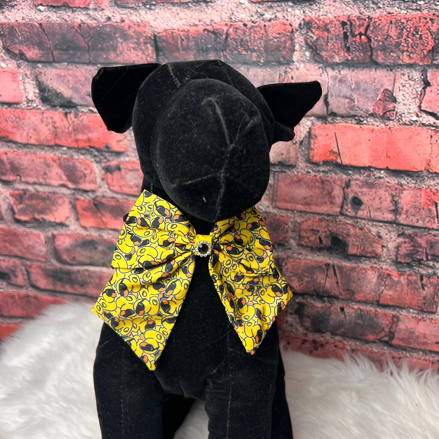 Rubber Duck Bowties with Tails- 4 pack