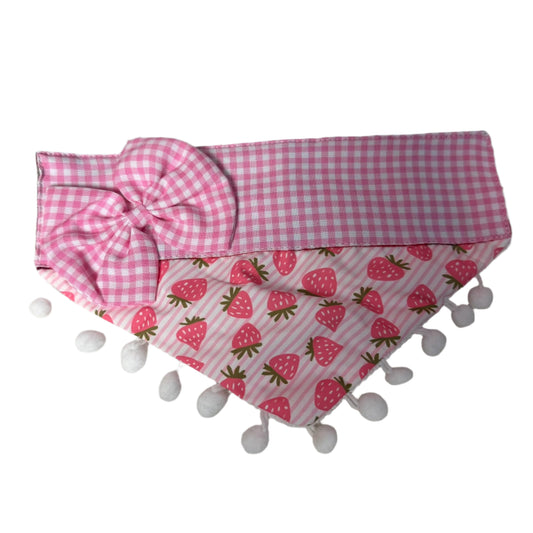 STRAWBERRY OTC BANDANA- 4 PACK