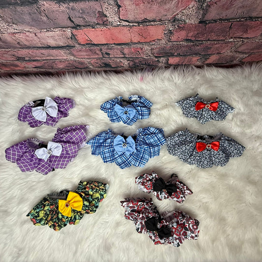 Assorted Ruffle 9 PC assortment