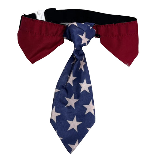 NEW PATRIOTIC STARS SHIRT AND TIE 4-PACK