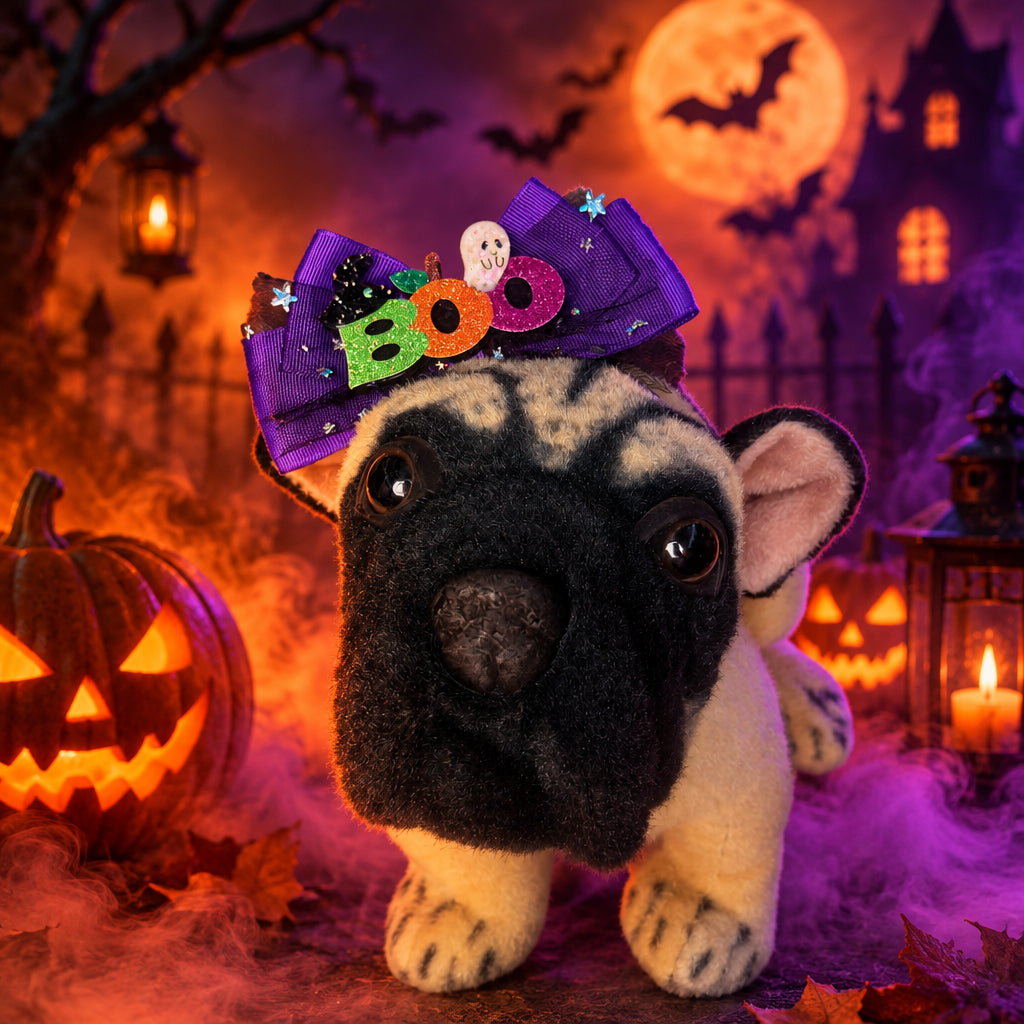 purple halloween headband