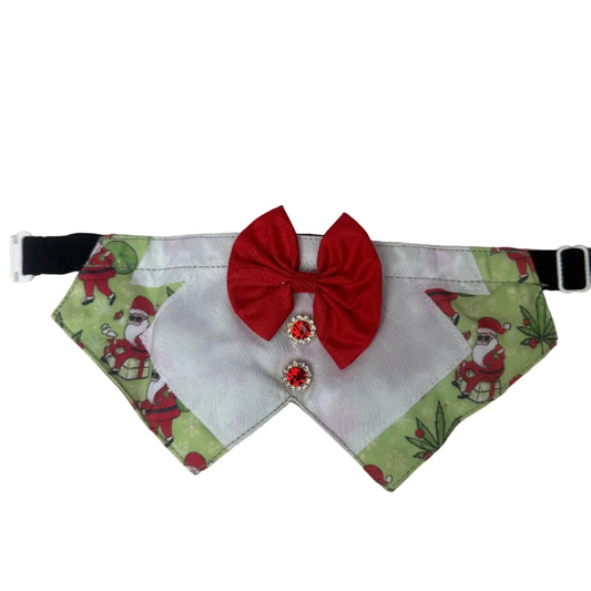 NEW FLYIN' HIGH SANTA BIB-4 PACK12.