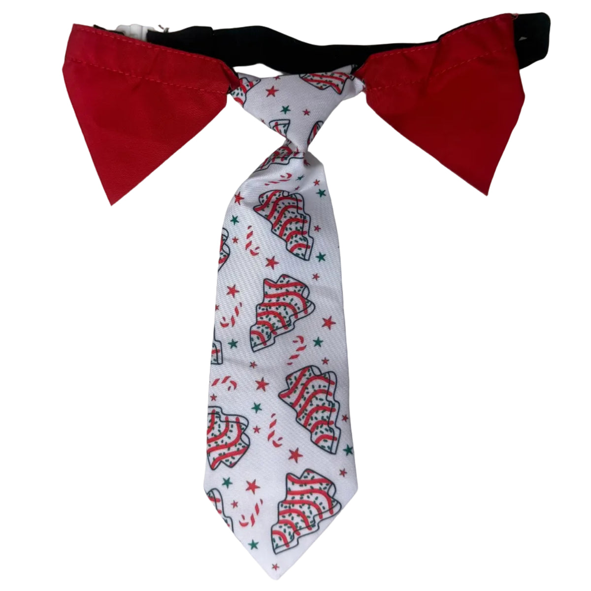 NEW CHRISTMAS TREE CAKE SHIRT AND TIE-4PL-LARGE