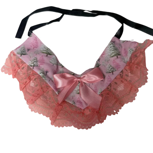 NEW PINK WINER TREES V-NECK-4 PACK