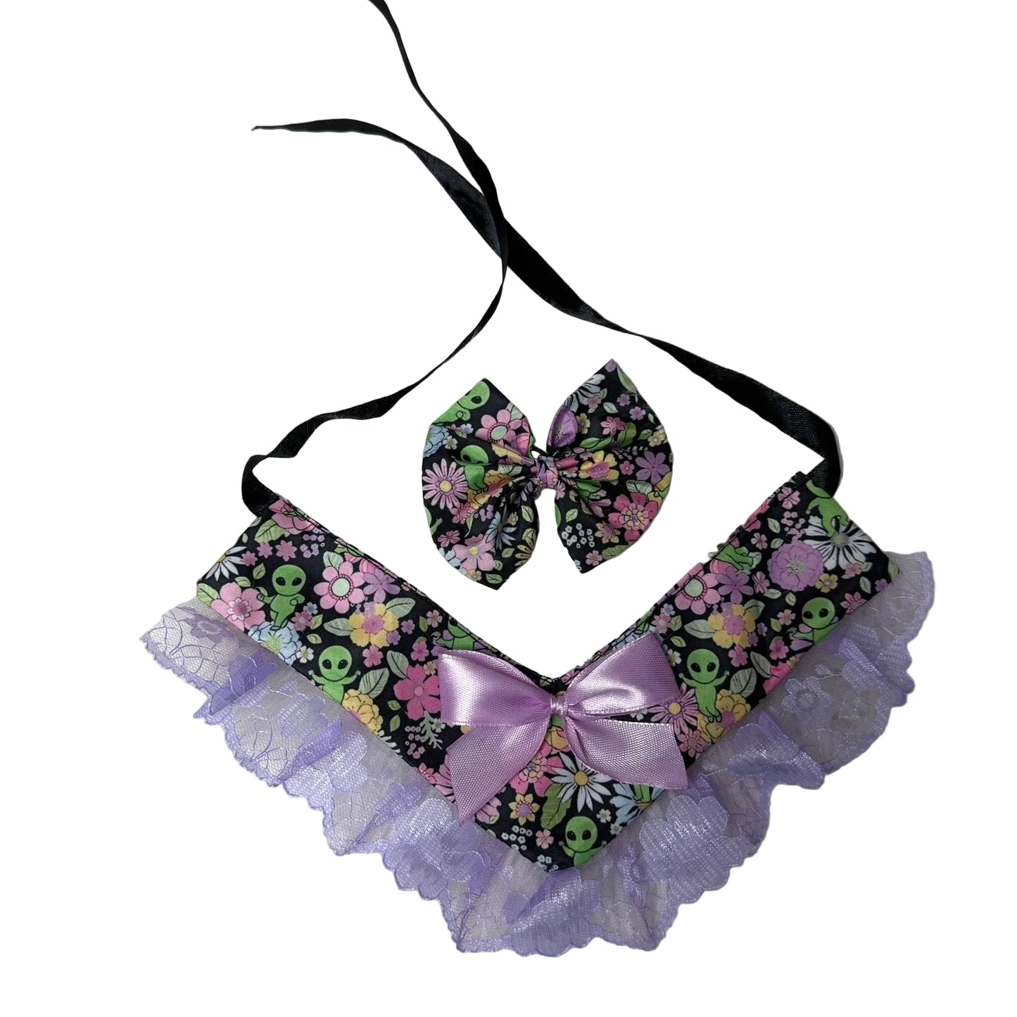 NEW FLORAL ALIEN V-NECK - 4 PACK