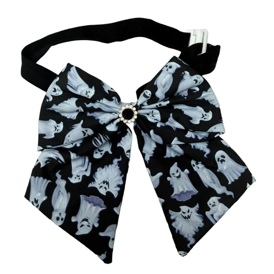 GHOST BOWTIE WITH TAILS  4 PACK