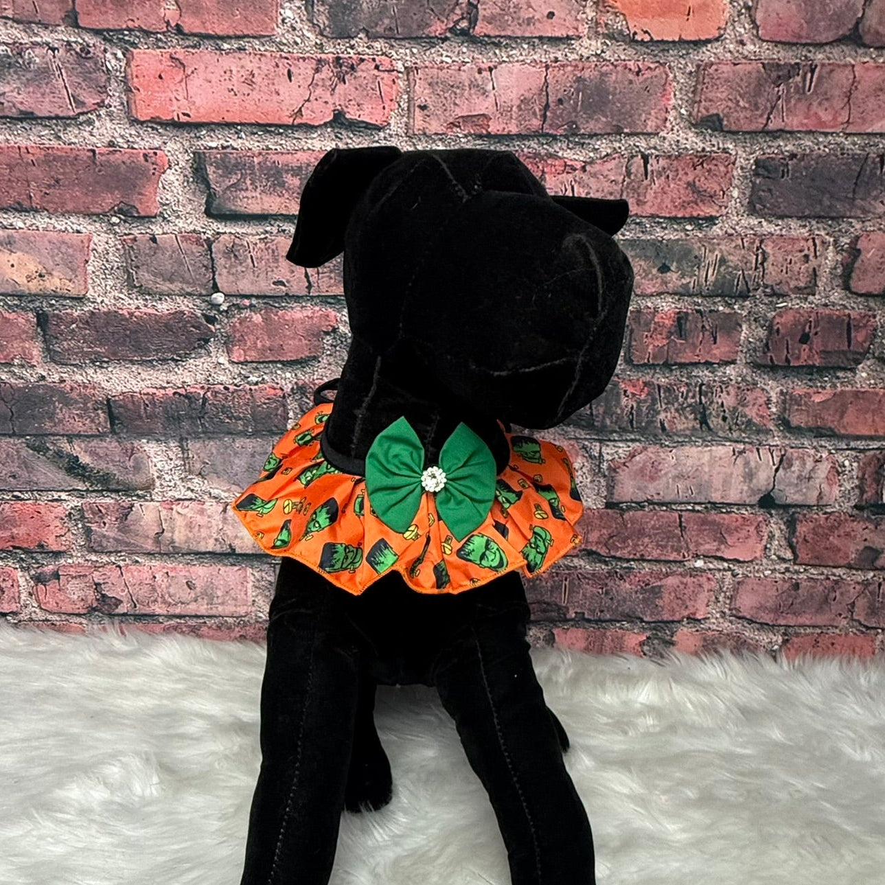 NEW FRANKENSTEIN TIE ON RUFFLE 4 PACK