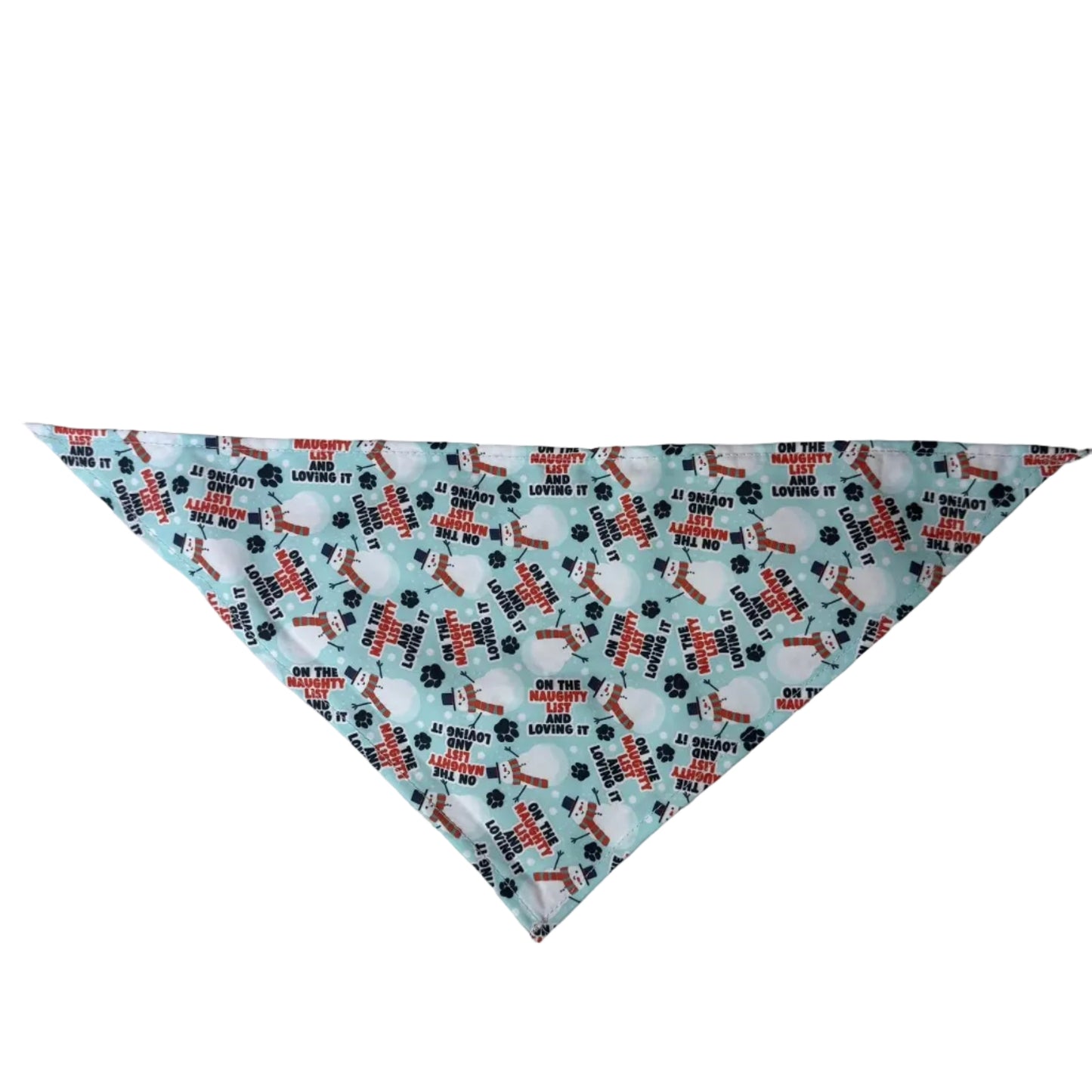 NEW NAUGHTY LIST BANDANA - SMALL - 10 PACK