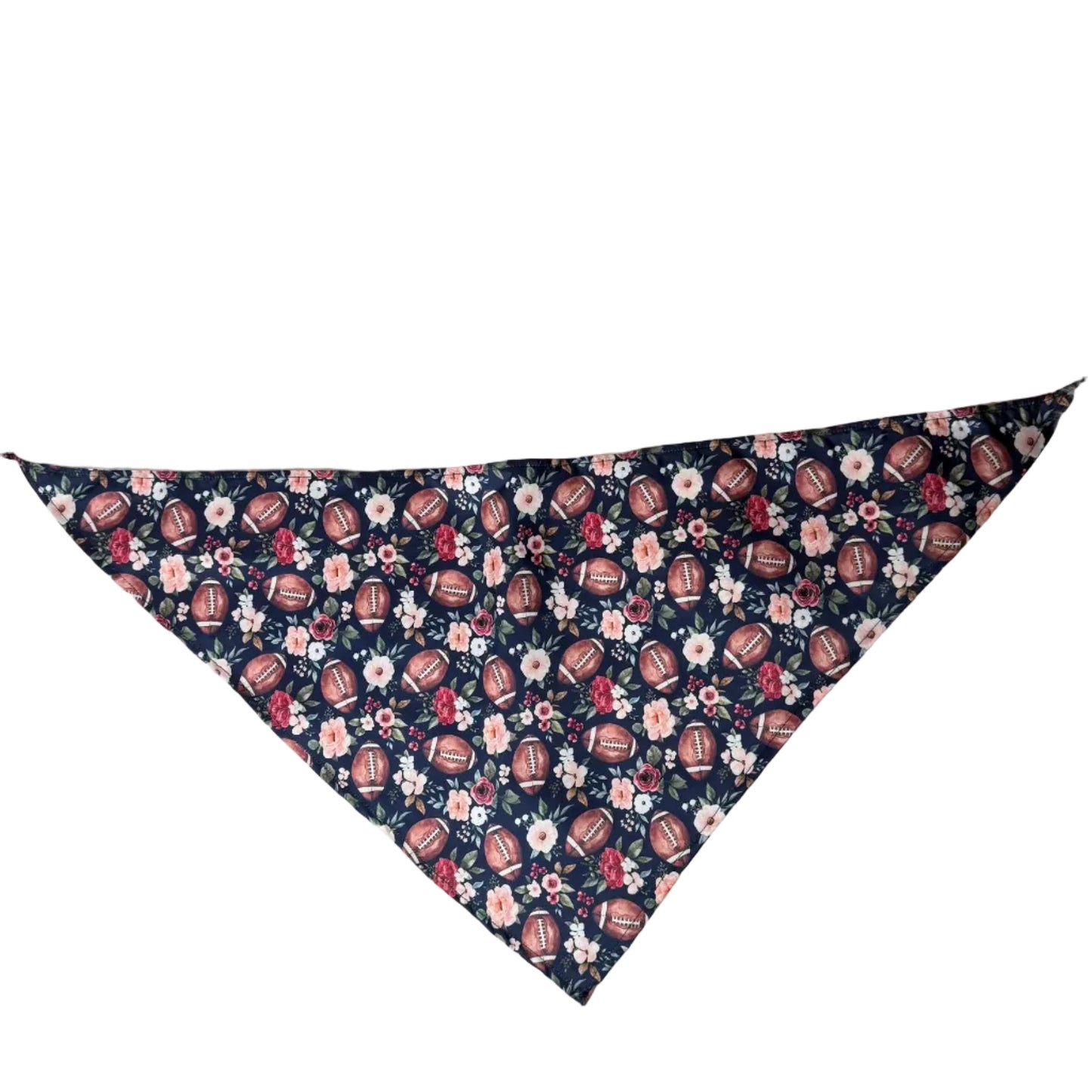 NEW FLORAL FOOTBALL BANDANA - LARGE - 8 PACK