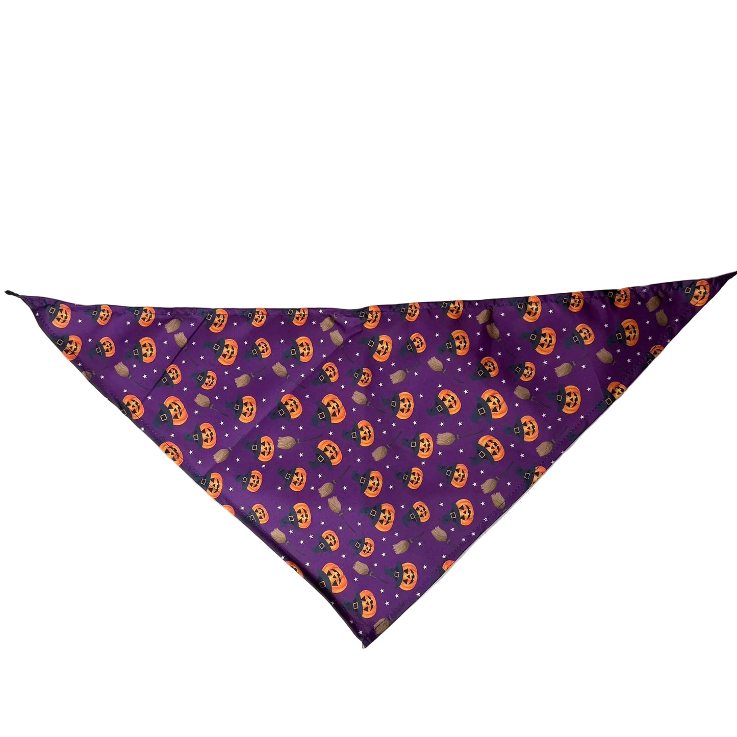 NEW "WOOF-O-LANTERN" BANDANA - LARGE-8 PACK