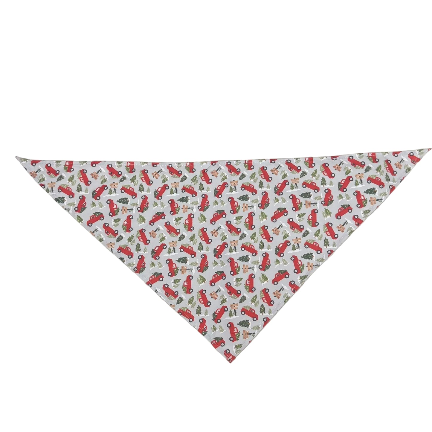 NEW RED TRUCK BANDANA - LARGE - 8 PACK