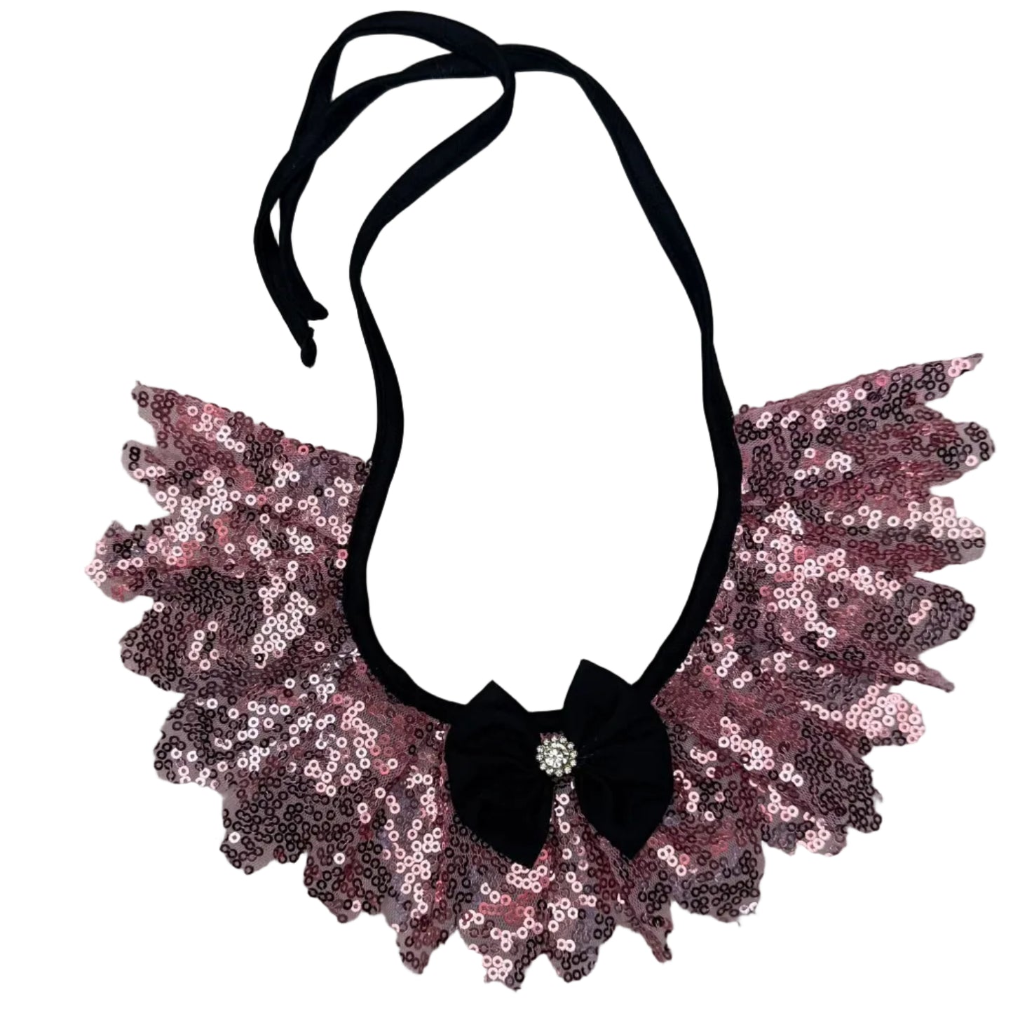 NEW PINK SEQUIN RUFFLE - 4 PACK