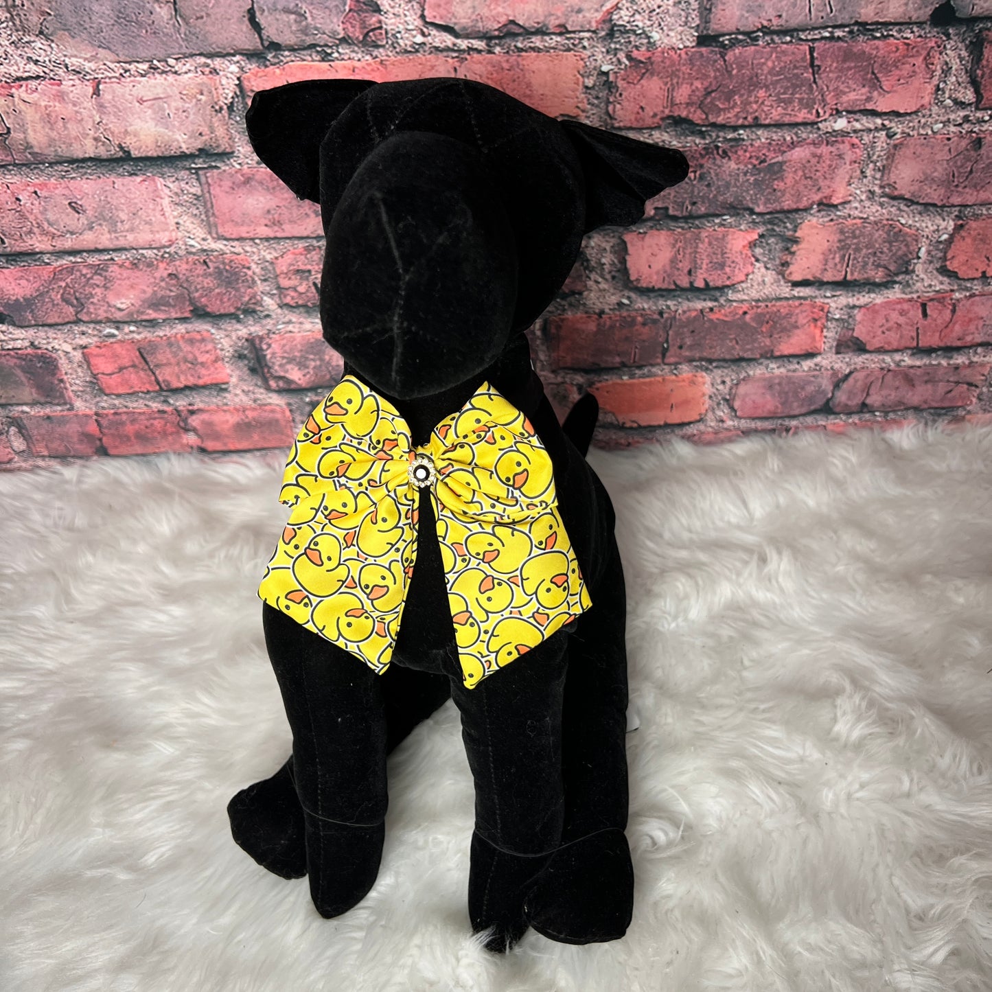 RUBBER DUCKIE BOWTIE WITH TAILS 6 PACK