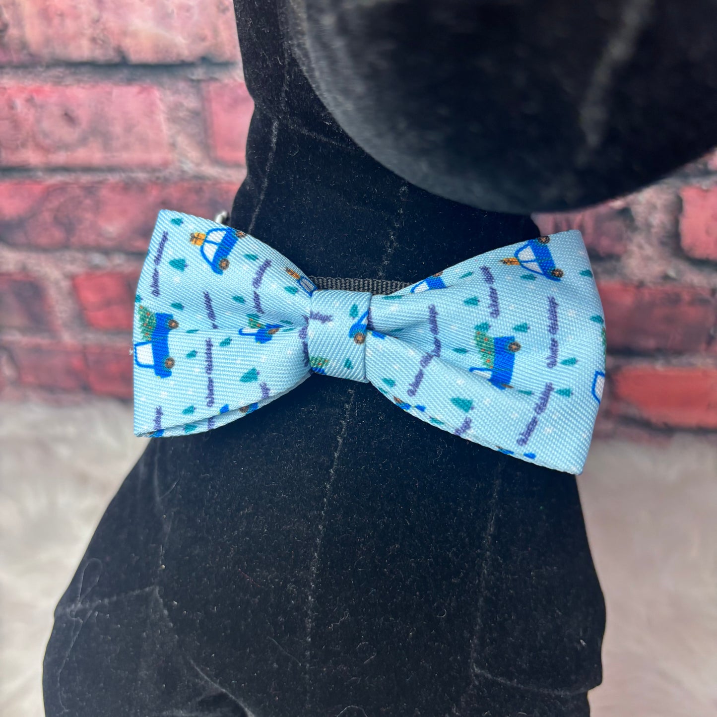 WINTER COLLAR BOW TIES - 8 PACK ASSORTED