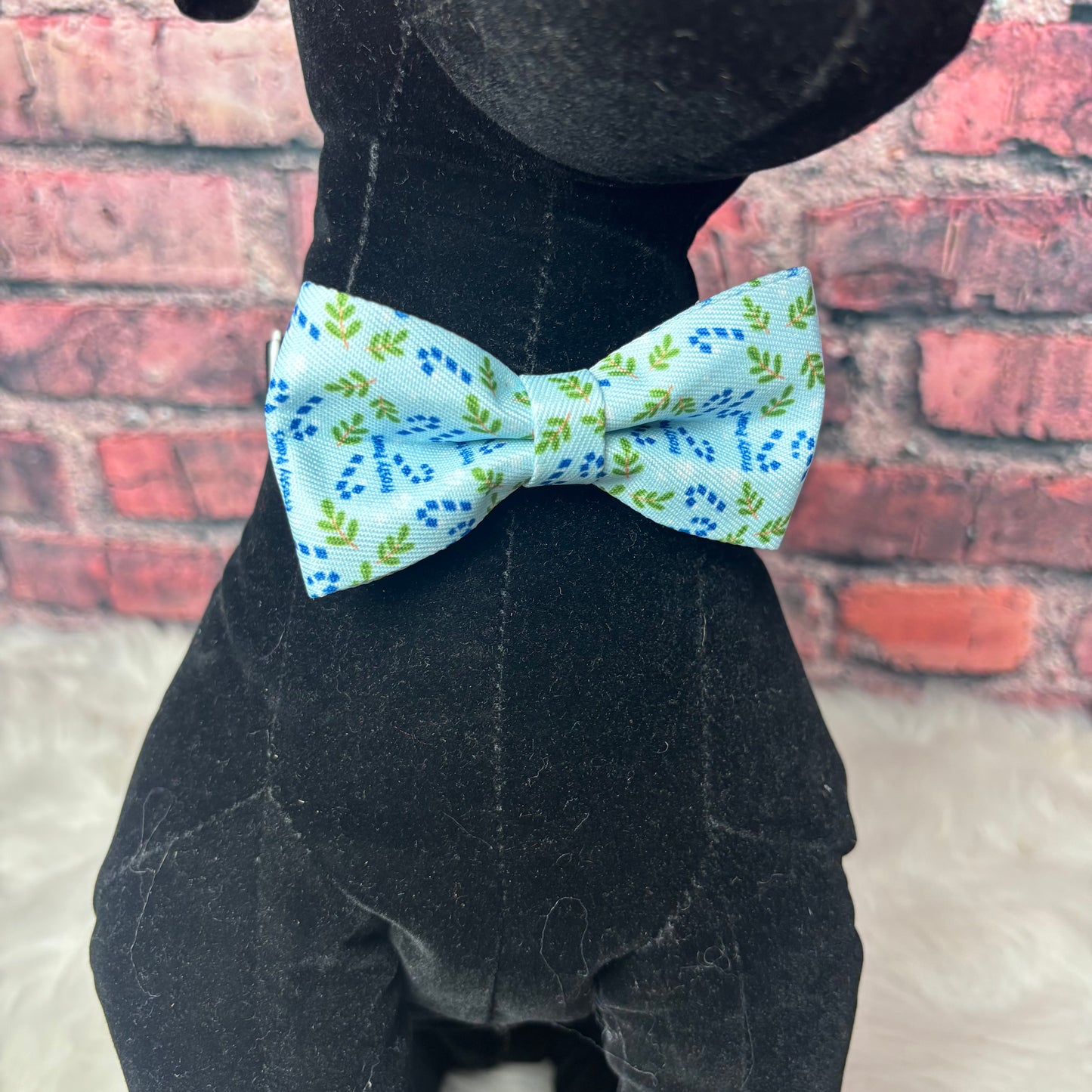 WINTER COLLAR BOW TIES - 8 PACK ASSORTED