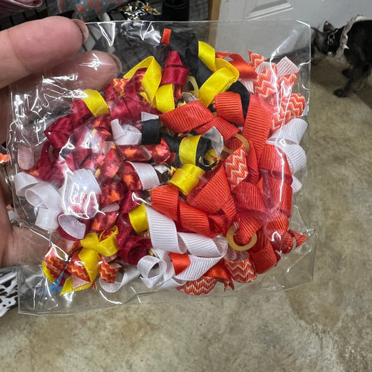 LIVE FALL PINWHEEL BOWS