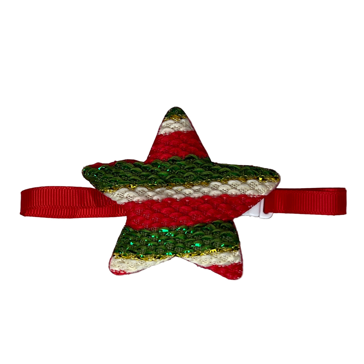 STRIPED CHRISTMAS STAR 6 PACK