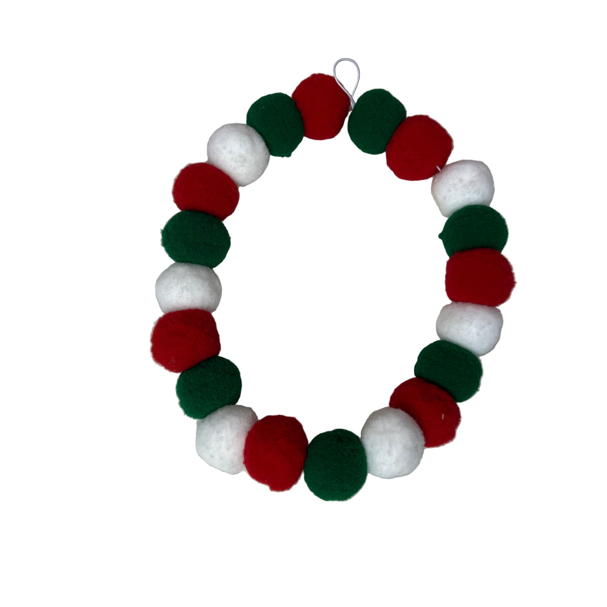 CHRISTMAS POMPOM SMALL 4 PACK