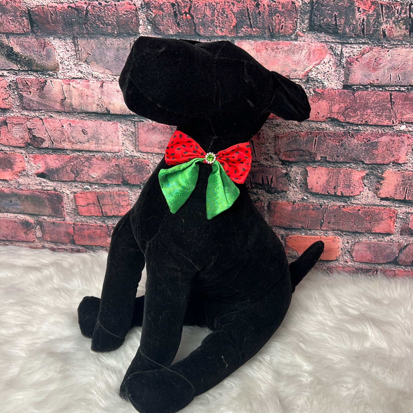 WATERMELLON BOW TIE WITH TAILS SMALL 6 PACK