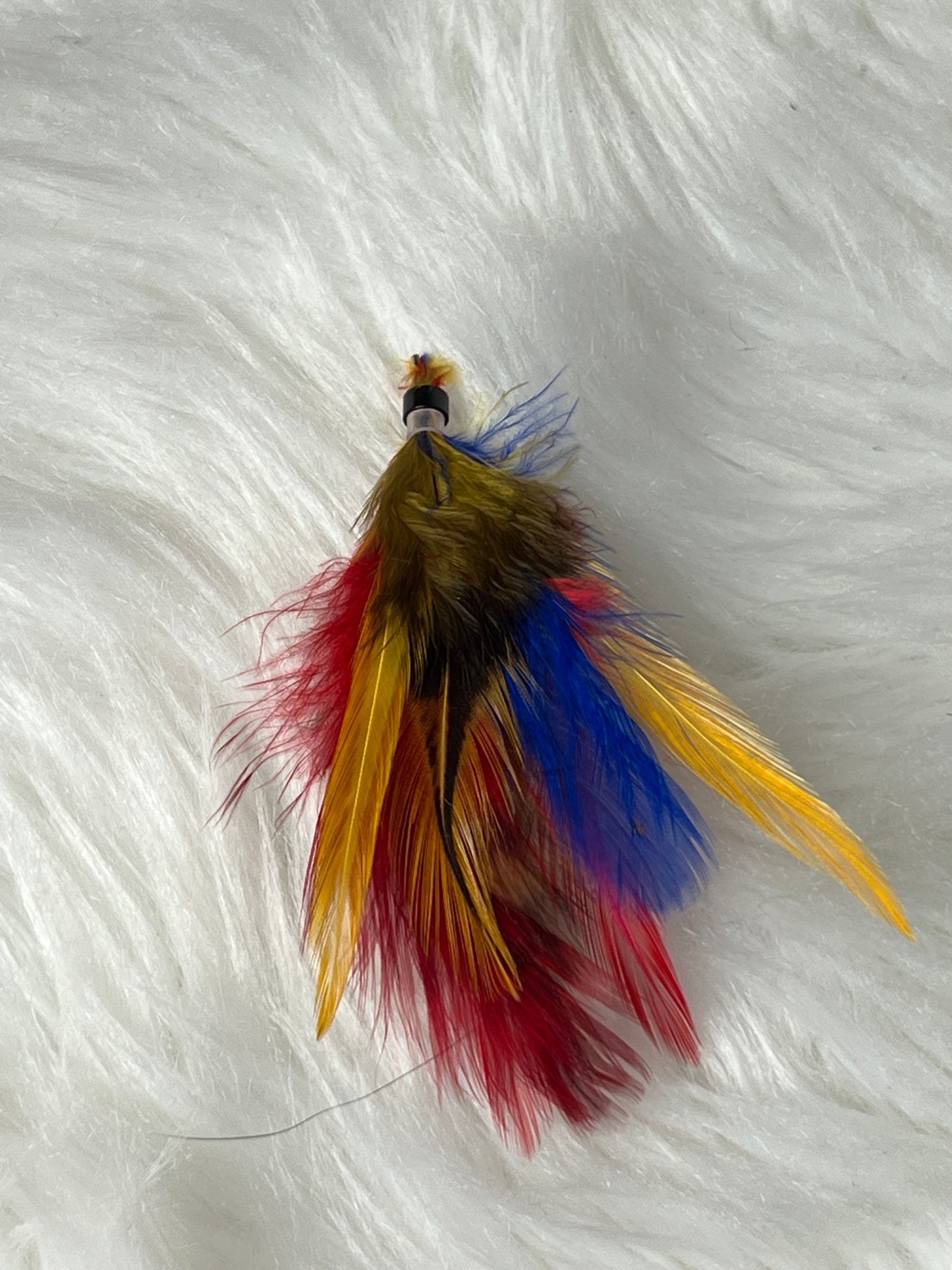 FEATHER EXTENSIONS 10 PACK BLUE MCCAW