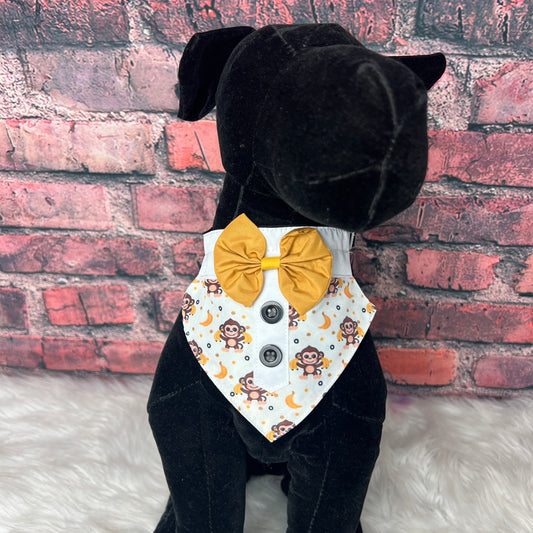 MONKEY BIB -4 PACK