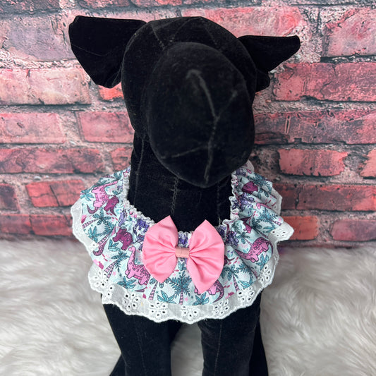 NEW PINK DINO RUFFLE 4 PACK