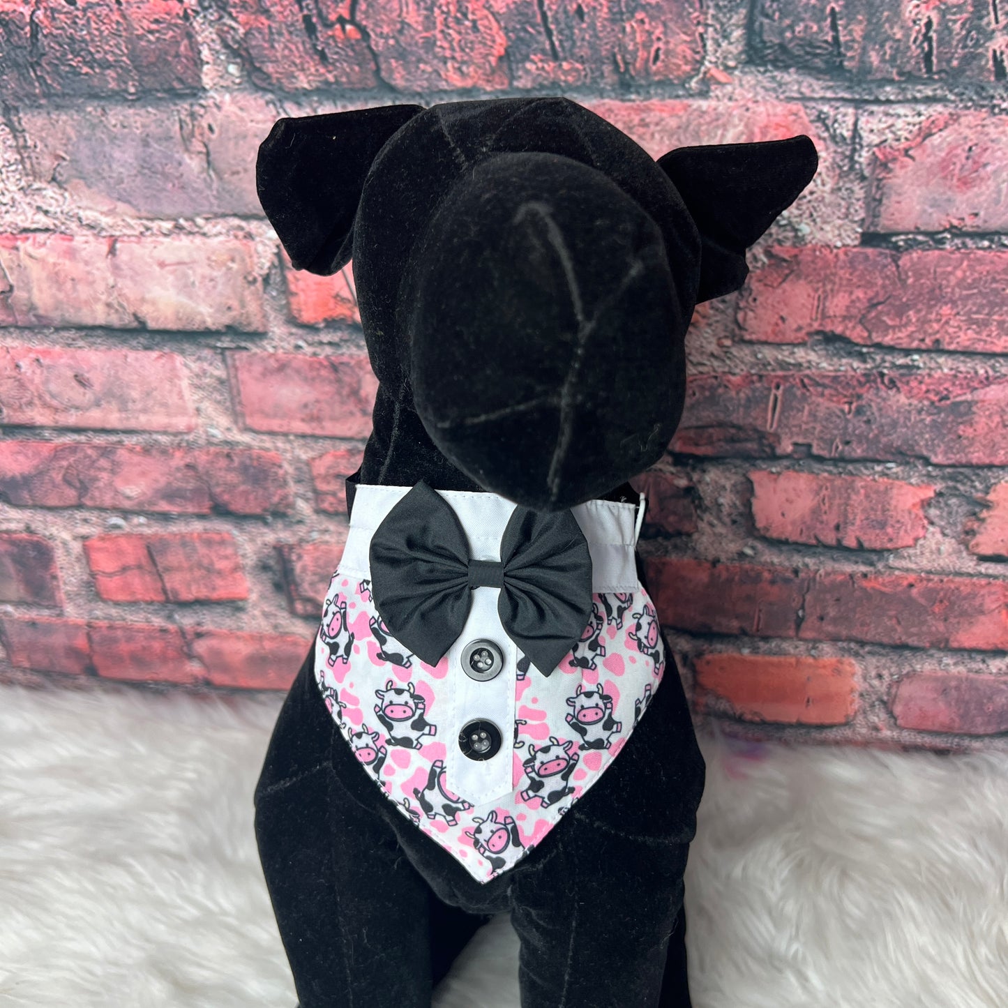 PINK COWS BIB-4 PACK