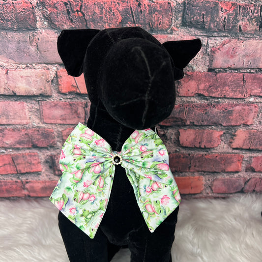 PINK FROGS BOWTIE WITH TAILS-4 PACK
