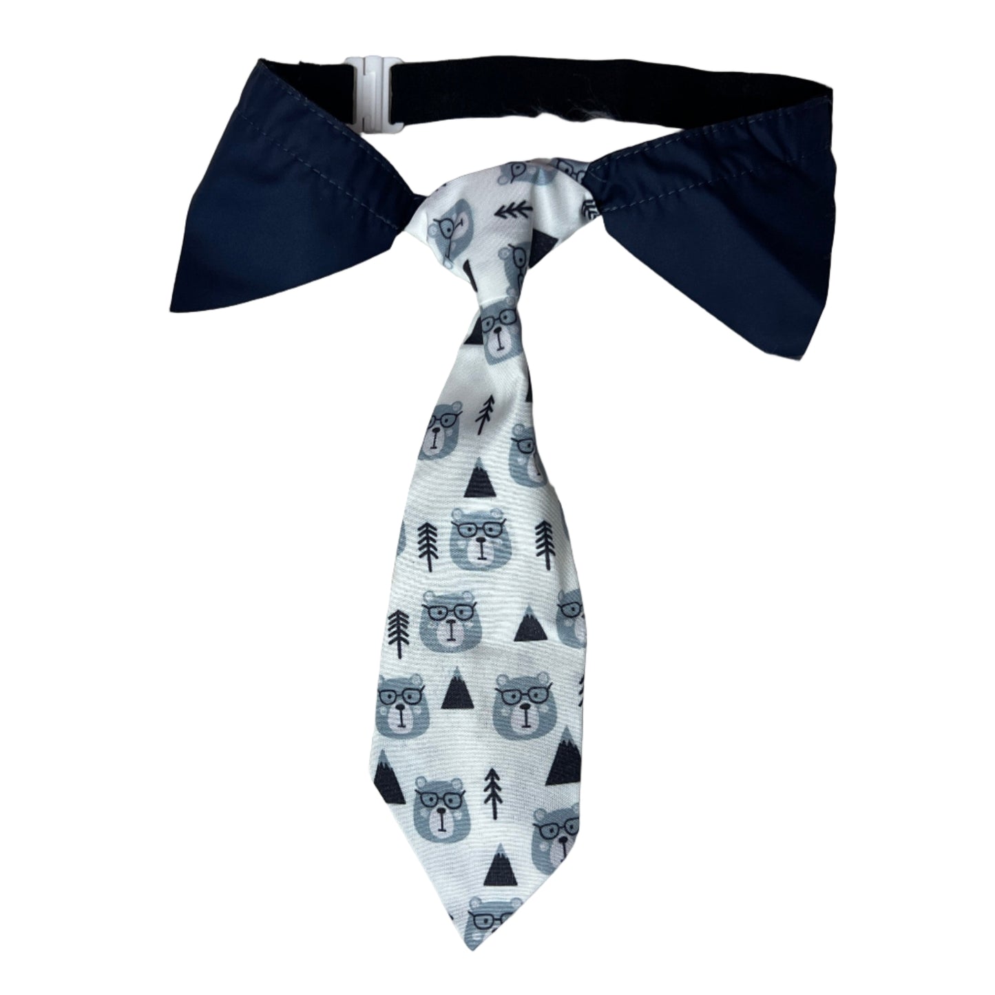 BLUE BEARS TIE LARGE-4 PACK