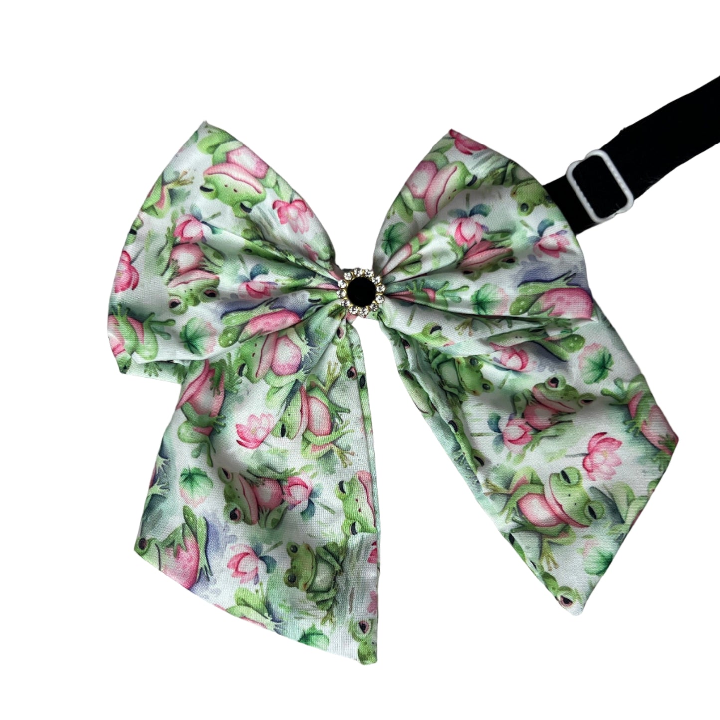 PINK FROGS BOWTIE WITH TAILS-4 PACK