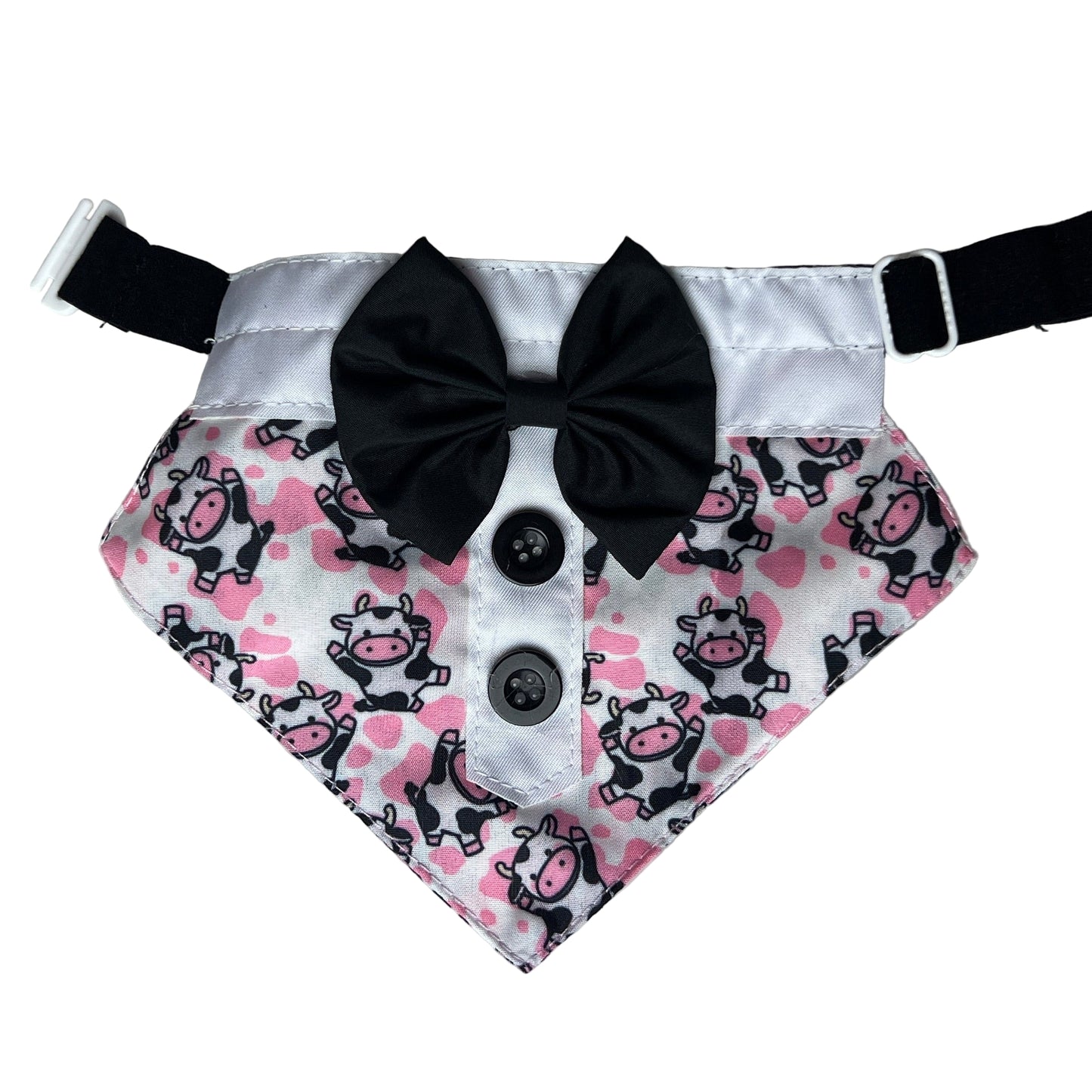 PINK COWS BIB-4 PACK