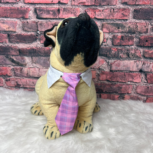 NEW PURPLE PLAID TIE LARGE