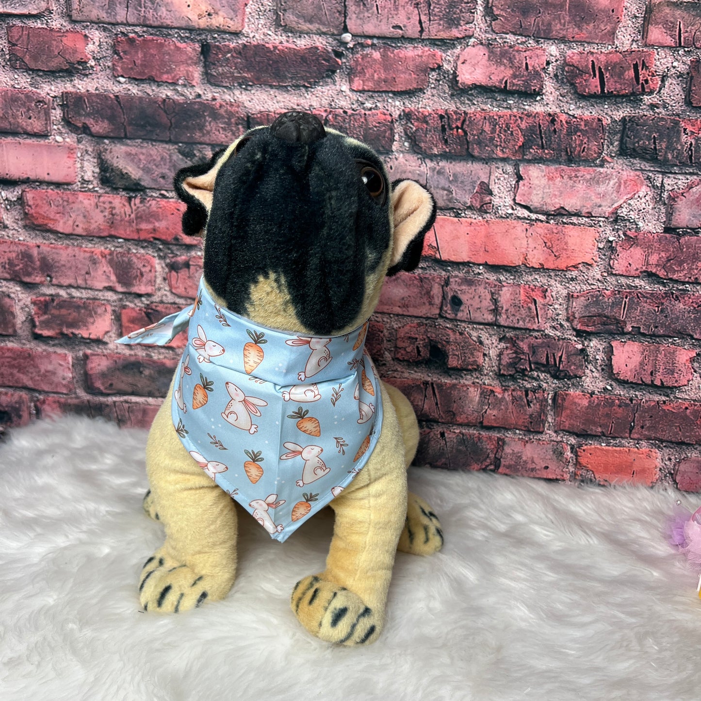 EASTER BUNNY BANDANNA - 8 PACK