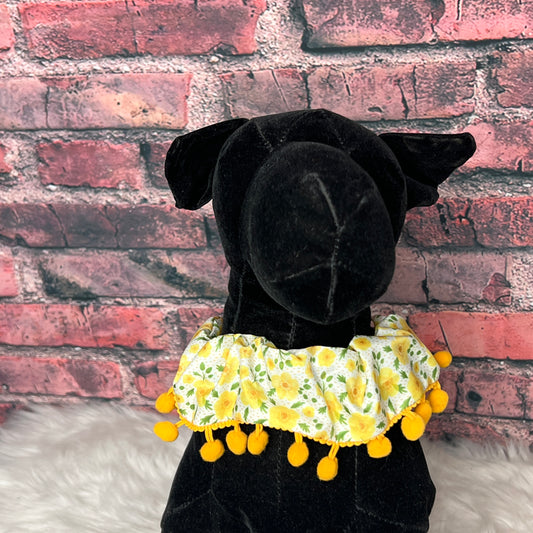 NEW OTC YELLOW FLOWER COLLAR COVER SMALL-4 PACK