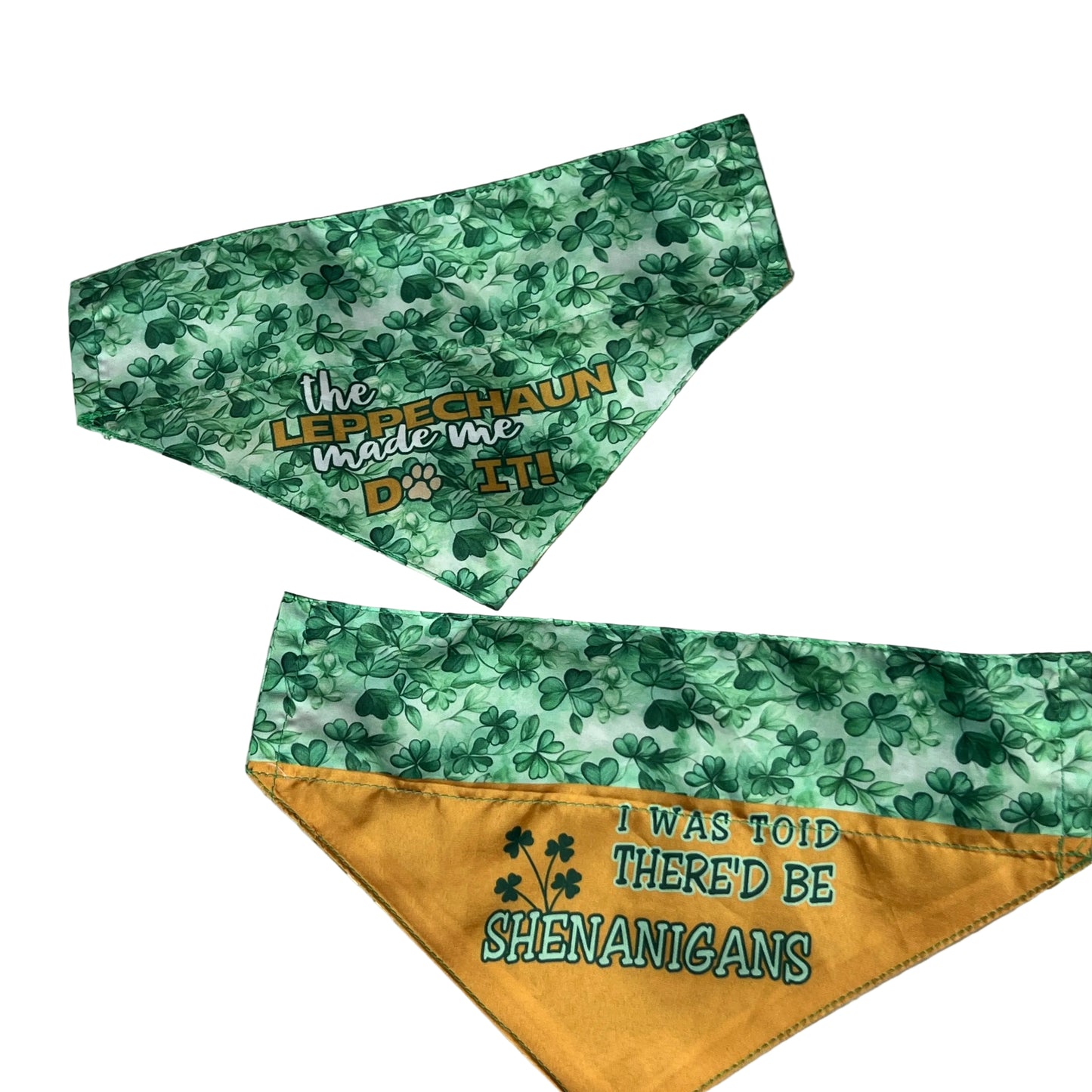 ST PATTYS OTC BANDANA (REVERSABLE) 4-PACK