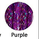 DOG HAIR TINSLE PURPLE-10 PACK
