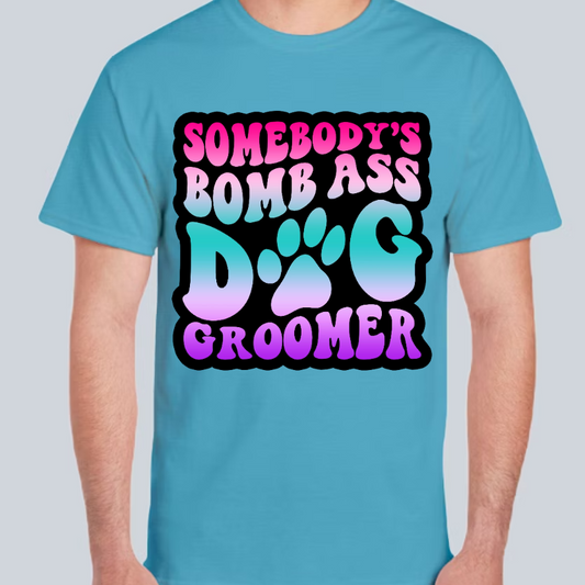 BOMB ASS DOG GROOMET T-SHIRT